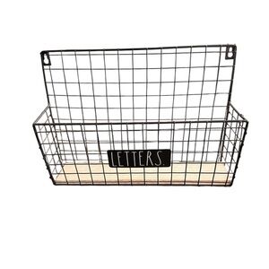 Rae Dunn Black Wire Wall “Letters” Organizer